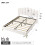 4ft6 Double Premium Velvet Upholstered Bed Frame 11