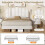 4ft6 Double Premium Velvet Upholstered Bed Frame 13