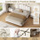 4ft6 Double Premium Velvet Upholstered Bed Frame 14