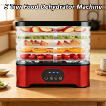5 Tier Electric Food Dehydrator Machine Heavy Duty Fruit Dryer UK Plug