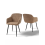 (Coffee, Set of 2) GOEURVANT Dining Chairs 2