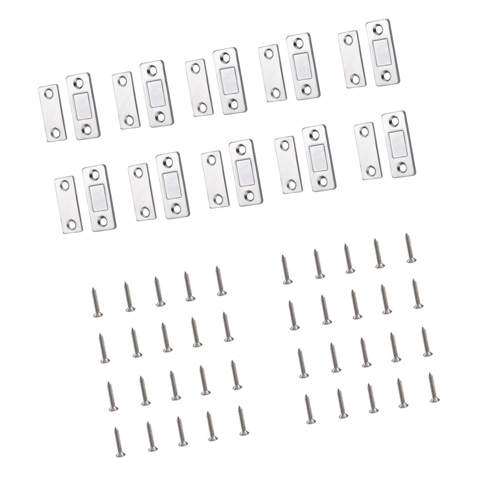 Universals Magnetic Door Stoppers Stainless Steel-Silver 7696001862056