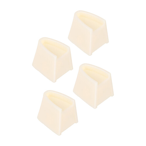 4pc Plastic Fan Speed And Light Dimmer Knobs Easy Twist-Beige