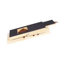 Dog Nail Scratch Board With Stand Wooden Pull-out Dog Scratching