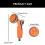 Ergonomic 360 Degree Rotating Water Sprayed-2 function water 4