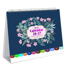Calendrier mensuel de bureau 2026, planificateur d'horaire-5