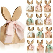 Ensemble de 12/24 pochettes cadeaux élégantes à thème-Un 12