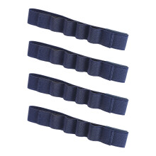 4Pcs Elastic Band Pencil Clip Multipurpose-Navy Blue