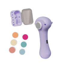 Durable Bird Beak Care Tool with Textured Surfaces for-Purple