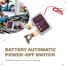 Interruptor de Desconexión de Batería con Control Remoto de 12 V/24 V y 240 A, Apagado Automático para Batería de Coche.