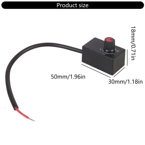 Gradateur LED 0-10 V avec plages de gradation fluides de 5 % à 1