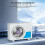 Energiesparender kleiner elektrischer Ventilator mit 180 6