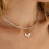 (B) Cool Bat Pendant Necklace - Unique Personalized Design 4