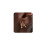 (A) Copper Plated Stud Earrings 2
