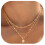 (C) Collana versatile da donna con ciondolo a croce e blocco 4