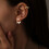 (F) Zircon Stud Earrings: Simple, Versatile & Exquisite Women's Ear Studs 2