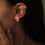 (D) Zircon Stud Earrings: Simple, Versatile & Exquisite Women's Ear Studs 5
