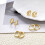 (B) Women's Hemp Rope Hoop Earrings 2