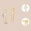 (C) Zircon Stud Earrings: Simple, Versatile & Exquisite Women's Ear Studs 1