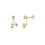 (G) Zircon Stud Earrings: Simple, Versatile & Exquisite Women's Ear Studs 1