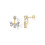 (F) Zircon Stud Earrings: Simple, Versatile & Exquisite Women's Ear Studs 1