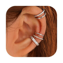 (J) Elegant Floral Pearl Drop Earrings for Women