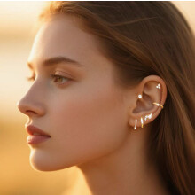 (C) Simple Exquisite Stud Earrings Set