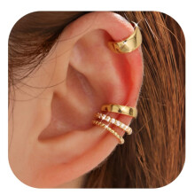 (E) Elegant Floral Pearl Drop Earrings for Women