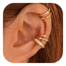 (I) Elegant Floral Pearl Drop Earrings for Women