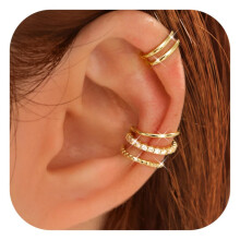 (H) Elegant Floral Pearl Drop Earrings for Women