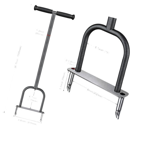 Professional Manual Grass Piercer With Comfortable Handle For-2