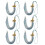 2026 Embroidered Tassels For Graduation Cap Polyester-29 6PCS 1