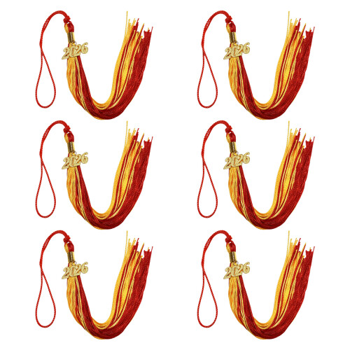 Polyester Graduation Tassels 2026 Edition Secure-19 6PCS