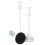 Decorative Candle Stands Iron Taper Candle Holders-White 1