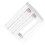 Handy Plastic Wrap And Wax Paper Dispenser With-White 1