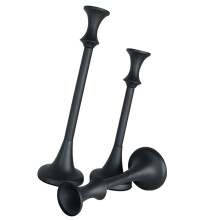 Iron Taper Candle Holders Decorative Candle-black2