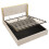 5ft King Upholstered Bed Frame with Hydraulic Storage 6
