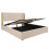 5ft King Upholstered Bed Frame with Hydraulic Storage 7