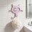 2PCS Adorable Cats Themed Wall Mount Hooks For Organizing-Pink 6