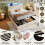 5ft King Upholstered Bed Frame with Hydraulic Storage 15