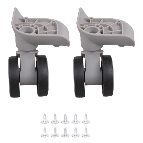 Double Wheel Replacement For Luggage Lightweight Yet-Light Grey