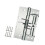 Reliable Stainless Steel Hinge Spring-Color steel silver 1