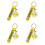 Ensemble de porte-clés sur le thème des événements de-Jaune 1