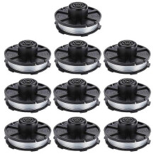 10 stuks draadhaspels, compatibel met Makita grasmaaiers, vervangend spoelonderdeel 196146-9 / 195858-1