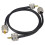 Πακέτο με 2 καλώδια κεραίας ραδιοφώνου CB 50cm PL259 UHF αρσενικό σε αρσενικό RG58 ομο 1