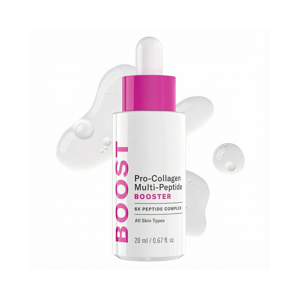 Pro-Collagen Multi-Peptide Face Serum, Anti-Wrinkle with Hyaluronic Acid & Amino Acids