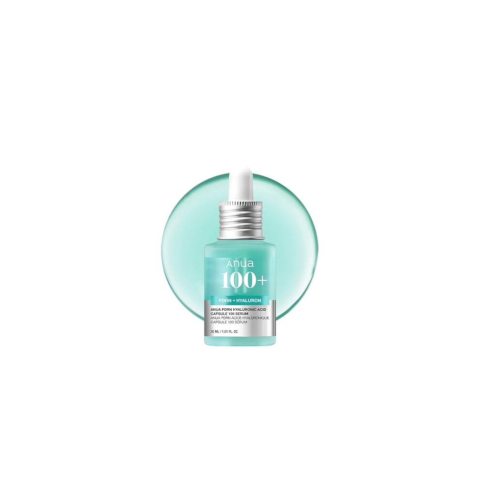 Salmon Hyaluronic Acid Serum With Dna, Hydrating Plumping Serum For Glass Skin