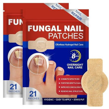 Schimmelwerende nagelpleisters, nachtelijke reparatie voor verkleurde & verdikte nagels