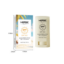 Barra protectora solar mate, hidratante y refrescante, con protección UV, bálsamo reparador facial.