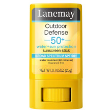 Protector solar en barra Beach Defense SPF 50, amplio espectro, resistente al agua, tamaño viaje 42,5 g